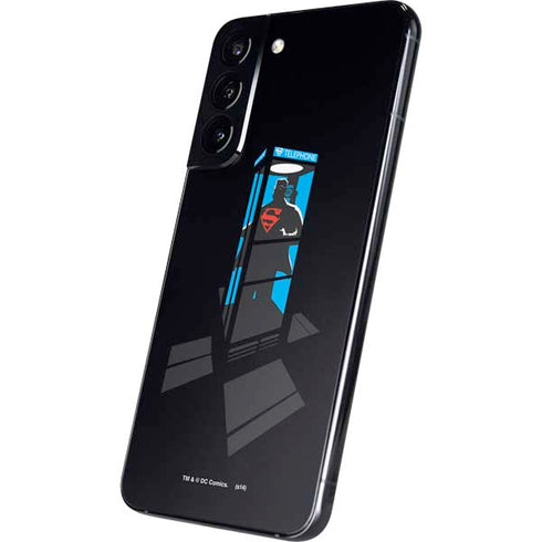 DC Comics Superman Phone booth Galaxy S22 Plus Skin